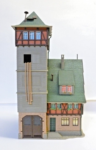 Gauge fire station - fire,