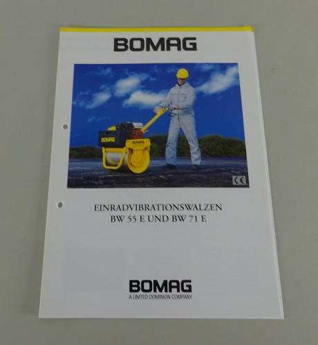 Brochure bomag single drum - brochure,