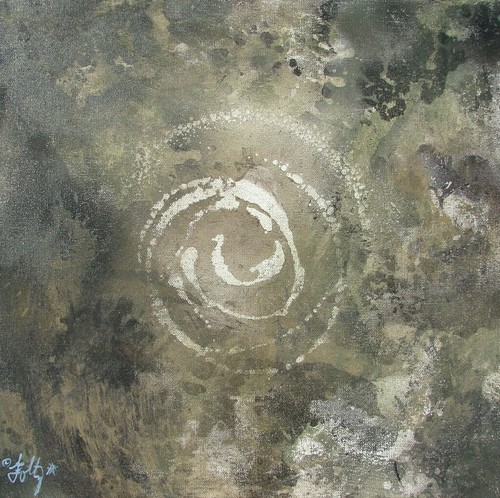 Modernist large abstract - modernist,