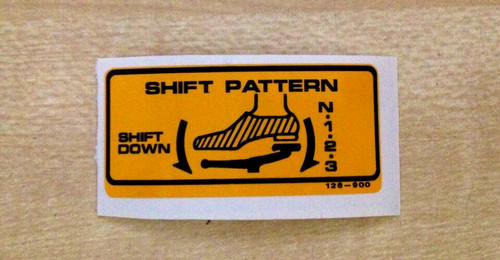 Shift pattern decal st50 st70 - pattern,