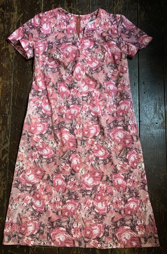 Vtg 60s pink white - vtg, rose