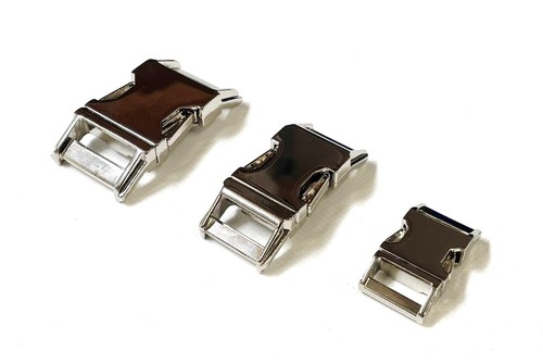 Metal side release buckles - side,
