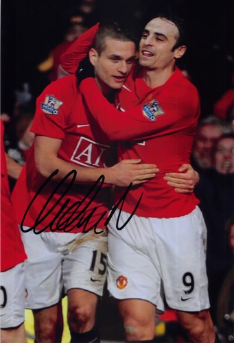 Nemanja vidic signed 6x4 photo - nemanja,