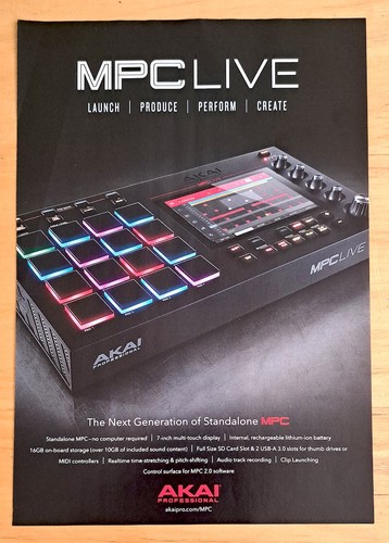 Akai mpc live magazine - live,