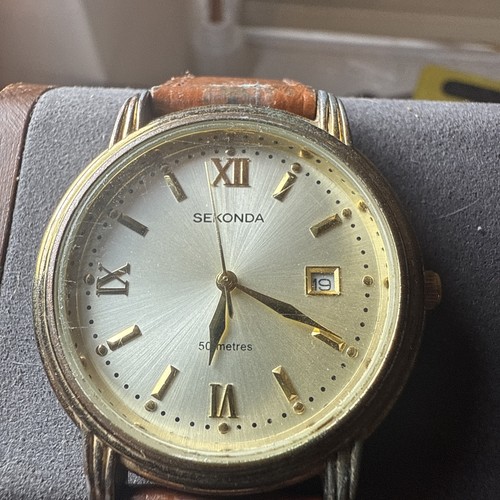 Vintage sekonda quartz good - quartz,