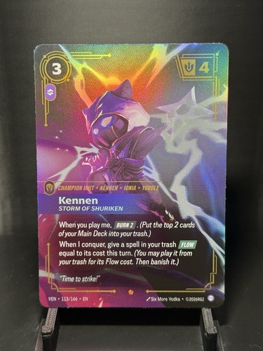 Kennen storm shuriken - storm, of