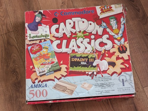 Amiga 500 plus - 500, cartoon