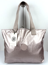 Kipling 'Congratz' Tote Bag - Metallic Rose - New With Tags