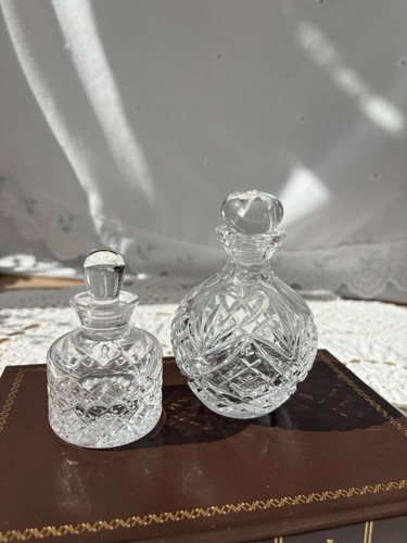 Vintage cut glass - cut,