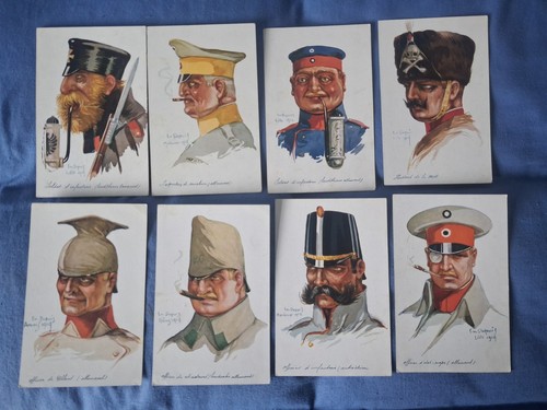 Job lot ww1 postcards - lot,