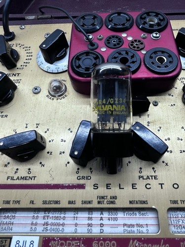 Mullard sylvania gz34 5ar4 - mullard,
