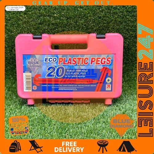 Blue diamond eco plastic - plastic, pegs