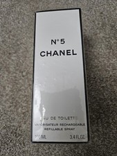 VINTAGE CHANEL NO.5 100ML EDT REACHARGEABLE REFILLABLE SPRAY. SEALED