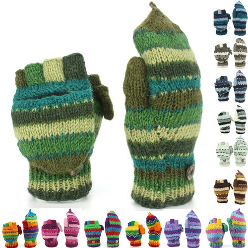 Wool gloves mittens - gloves,