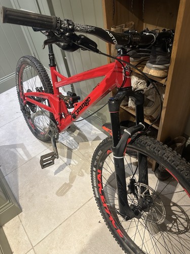 Orange full sus mtb - sus,