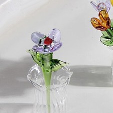 Mini Glass Flowers, Flower