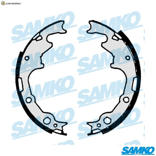 Brake shoe set - brake, for