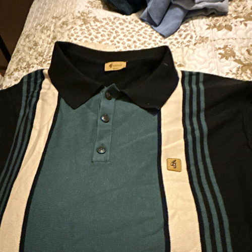 Gabicci men knit polo - knit,
