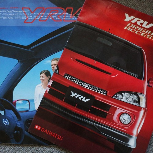 Catalog daihatsu yrv vehicle - catalog,