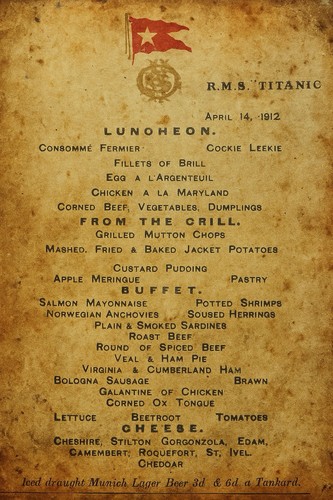 White star line titanic first - line,