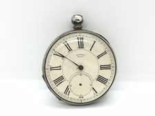 Mid sized Antique Bordier Geneve fob / pocket watch - Spares or Repair