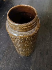 Vintage West German Scheurich Pottery 50/60’s Floor Vase.