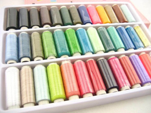 39pcs sewing thread spools - 39pcs,