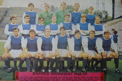 Sheffield wednesday 1968 - wednesday, 1968-9