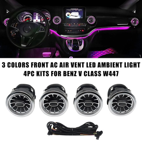 4pc front air vent colors - air,