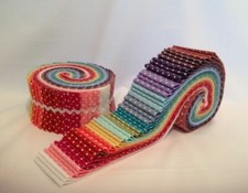 45 Piece POLKA DOT JELLY ROLL