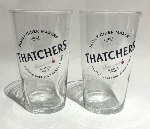 Thatchers cider pint glass - pint,