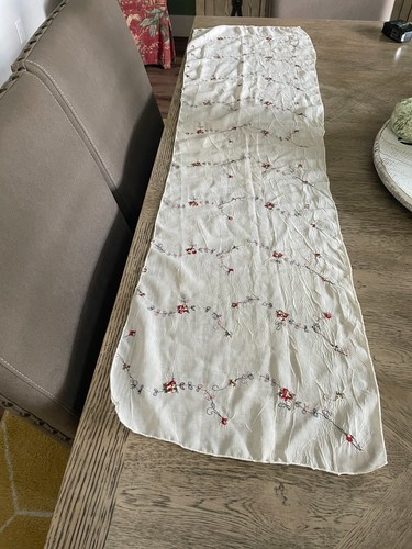 Vtg hand embroidered - vtg,