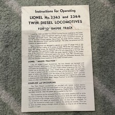 Original 1950 Lionel