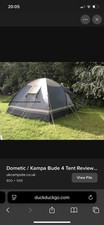 Kampa Bude 4 Rare Dome Tent