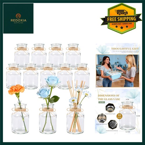Elegant glass bud vases - elegant,