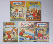 5 x Rupert Adventure Series Nos. 15-19. Paperbacks c.1953/4. Good Condition.