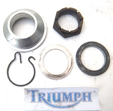 TRIUMPH DAYTONA 955i REAR AXLE HUB CONICAL SPACERS, WASHERS & LOCKING NUT 2005