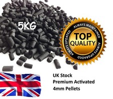 Activated carbon pellet form - activated,
