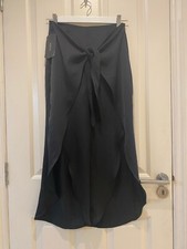 BNWT Zara Deep Slit black