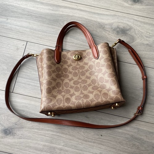 Coach willow tote signature - coach,