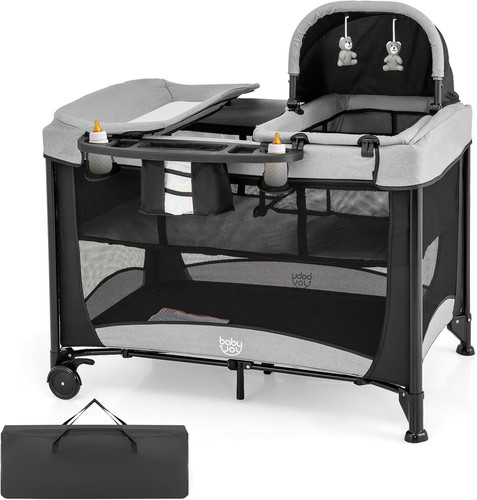 Travel cot baby changing - travel, table