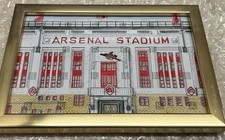 ARSENAL STADIUM HIGHBURY FRAMED PRINT RUTHBECKART