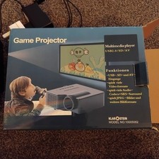 Klarstein Game Projector Model No. 10005062 Usb2.0 / SD/ AV