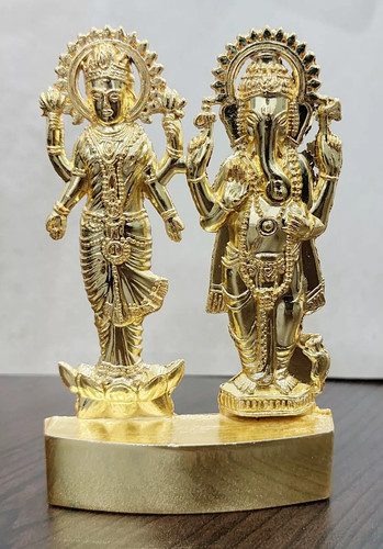 Laxmi ganesh idol - idol, 11cm
