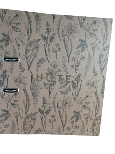 Lever arch file 75mm kraft - a4,