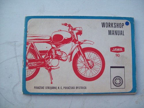 Jawa hand book - jawa, 90