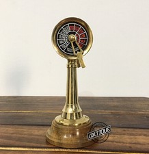 6" Brass Ship Telegraph on