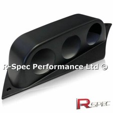 Custom Fit Triple 52mm Gauge Dash Pod For MK2 Ford Focus RS / ST 2.5 Turbo 2.5T