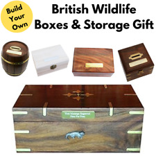 British Wildlife Wooden Boxes