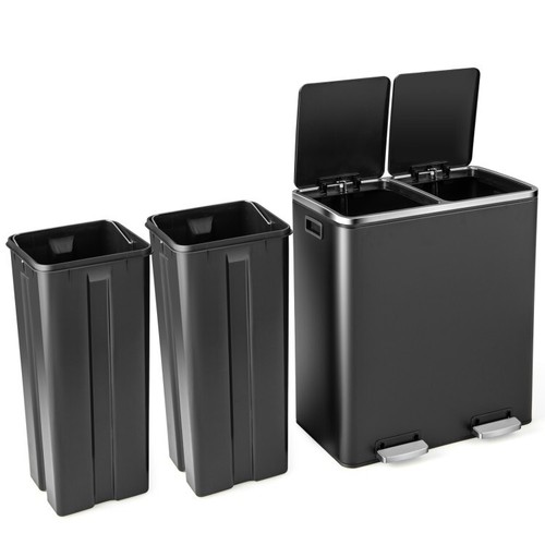 Gal kitchen dual step trash - gal,
